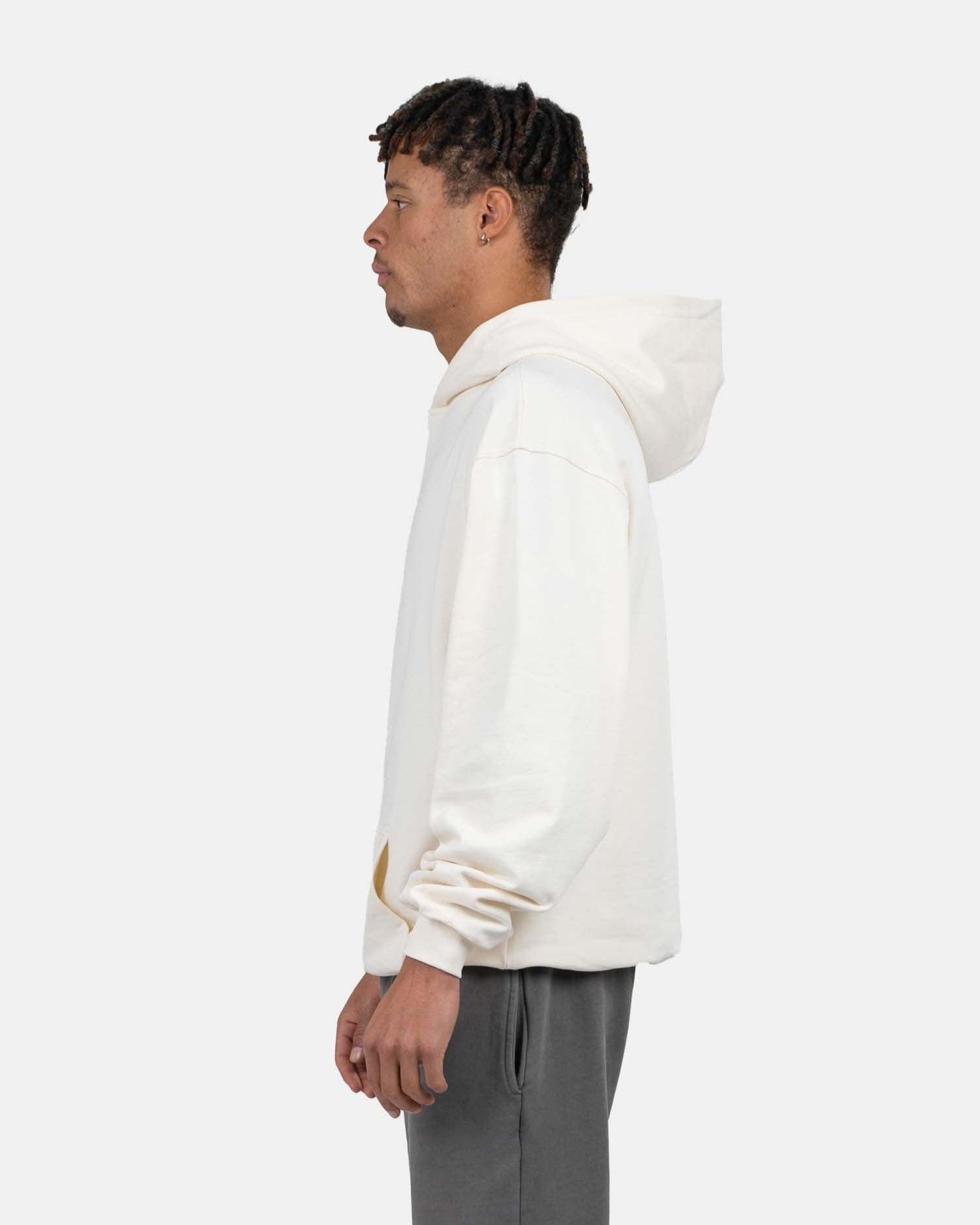 Blank Hoodie White | Skagen - clothing.dk